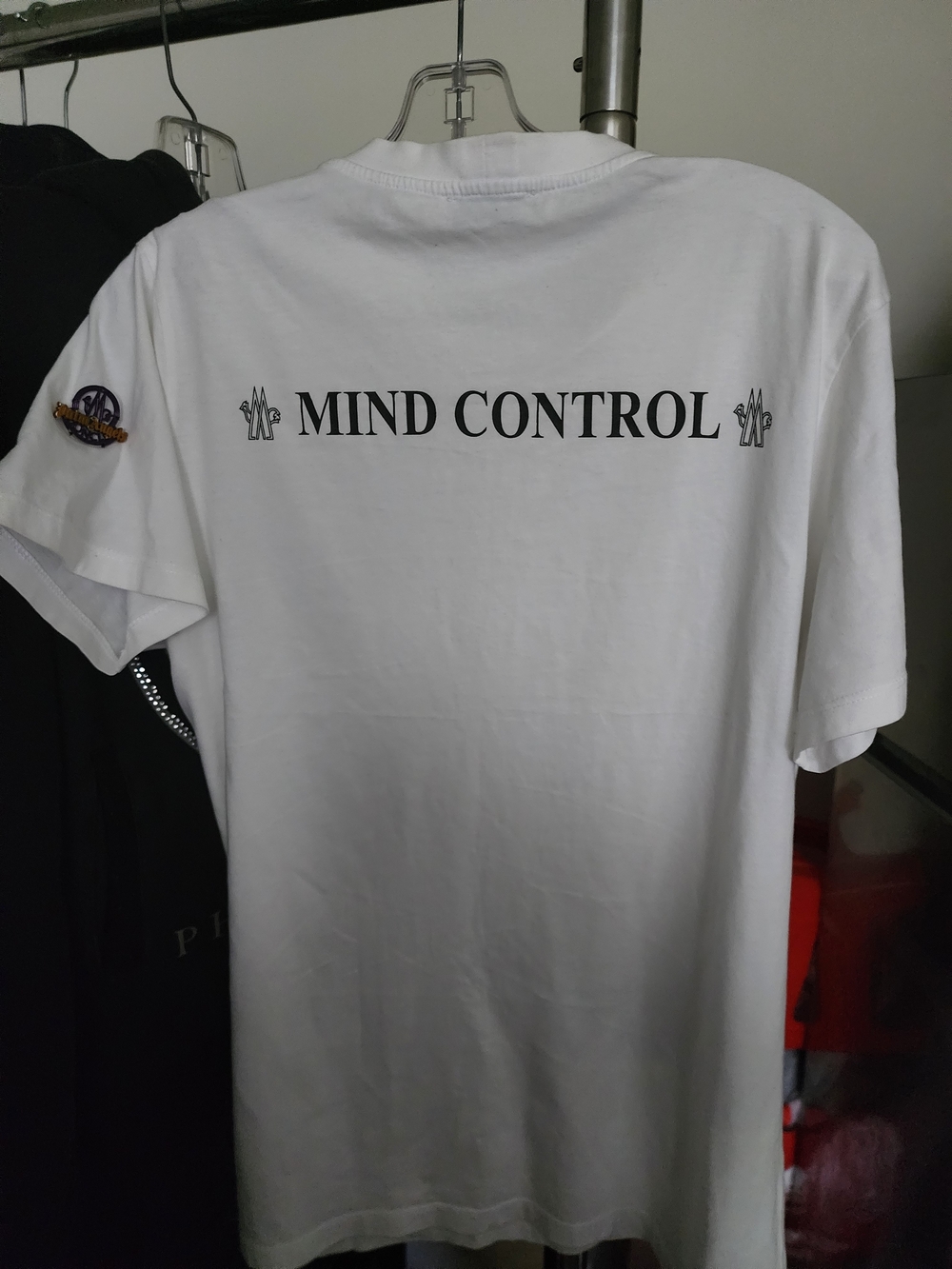 Moncler + Palm Angels 'Mind Control' Graphic Short Sleeve Tee - Men - Picture 2 of 9
